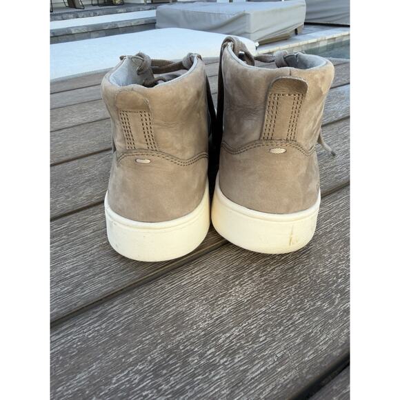 Cole Haan Grand Crosscourt Modern Midcut Sneakers - Soft Sage Nubuck Men's 10.5 - Picture 4 of 6